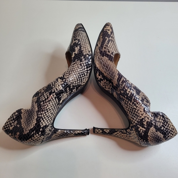 Penny Loves Kenny Snake Print Stiletto Pump Size Women's 6.5 - Picture 5 of 10